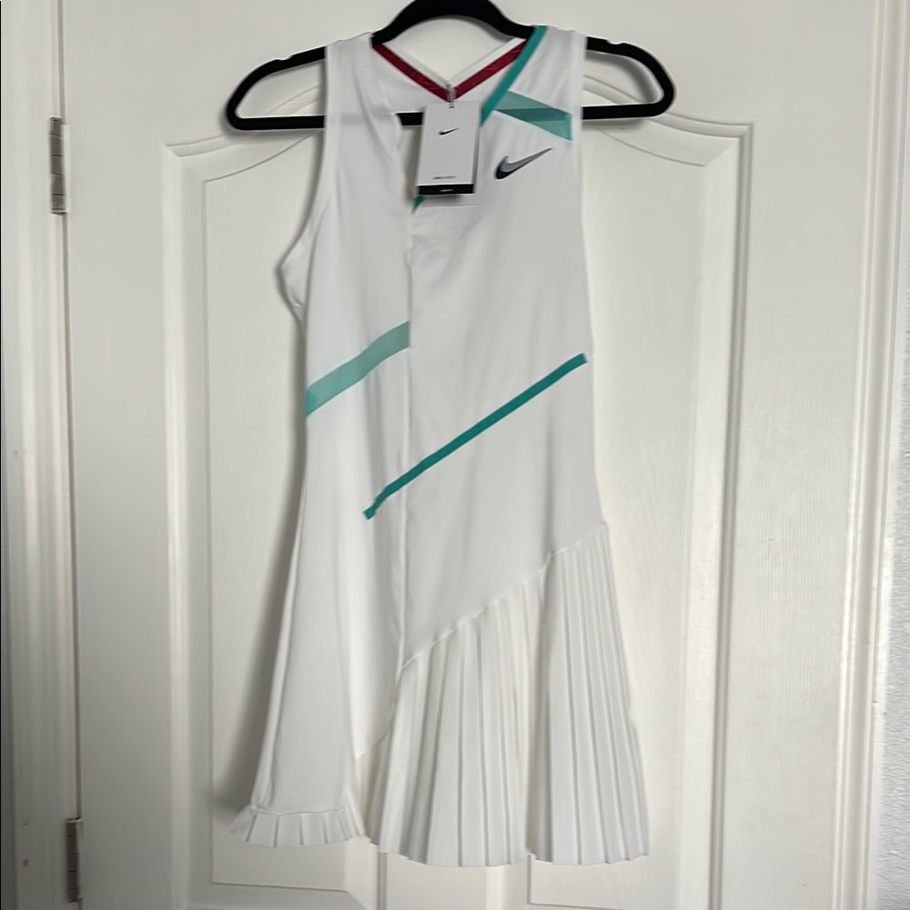 Nike Pink Asymmetrical Halter Sport Dress XS 00-2